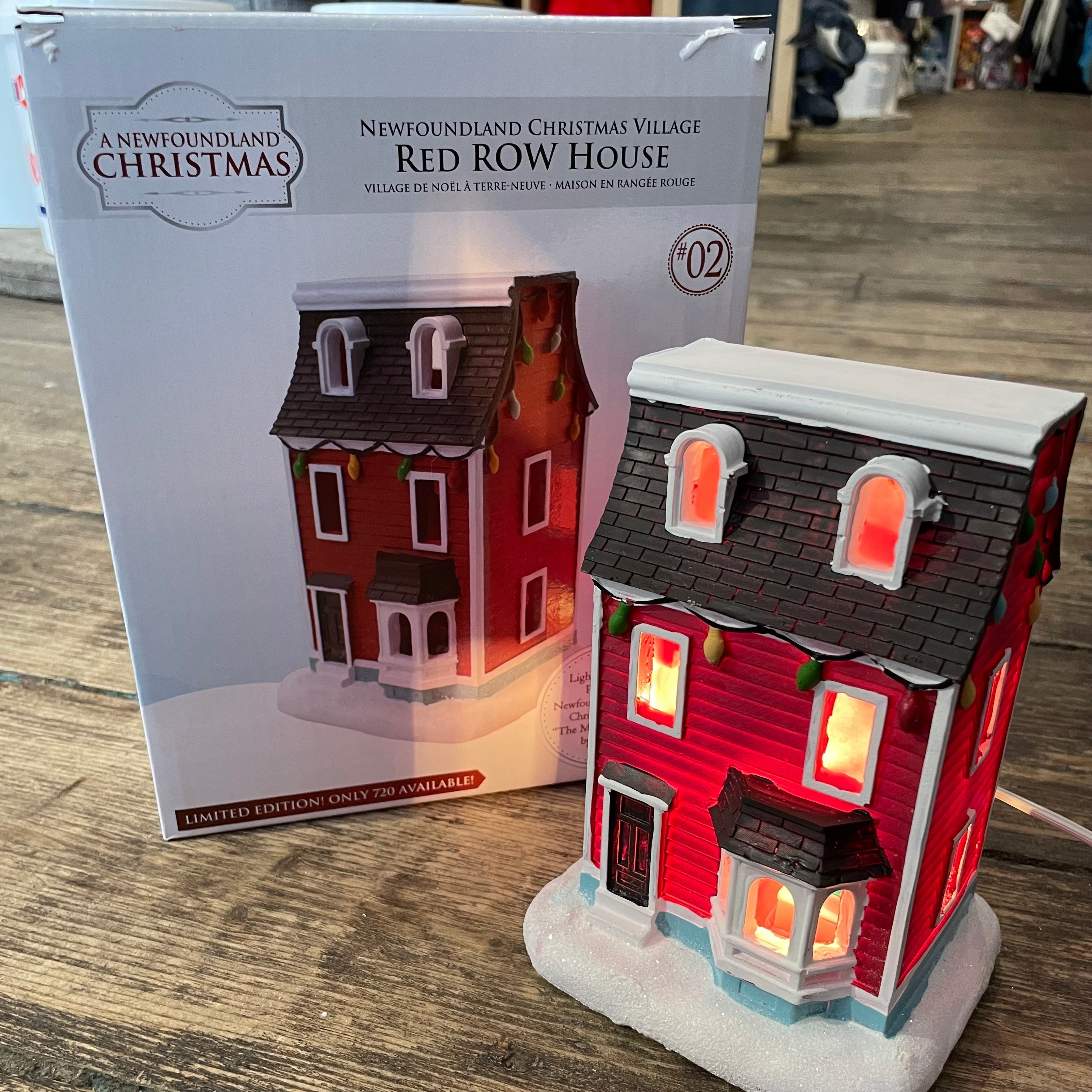 Newfoundland Light Up Village - Musical Row House