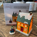 Newfoundland Light Up Village - Yellow Salt Box House