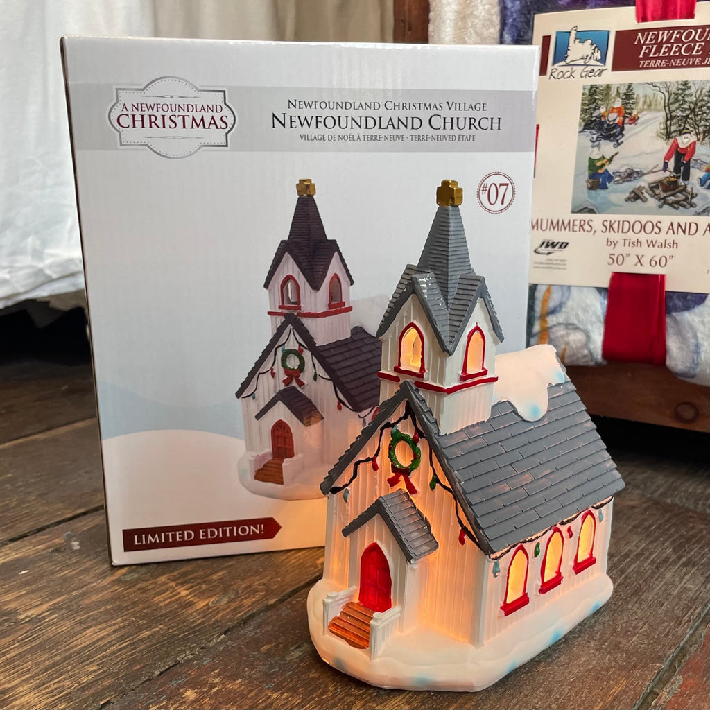 Newfoundland Christmas Village Church